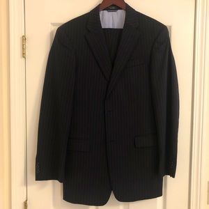 Tommy Hilfiger 100% wool pinstripe suit